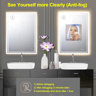 Actualice la iluminación de su baño con espejo LED y tecnología avanzada