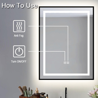 Actualice la iluminación de su baño con espejo LED y tecnología avanzada