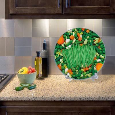 Tabla de corte de vidrio templado ecológica para una cocina saludable