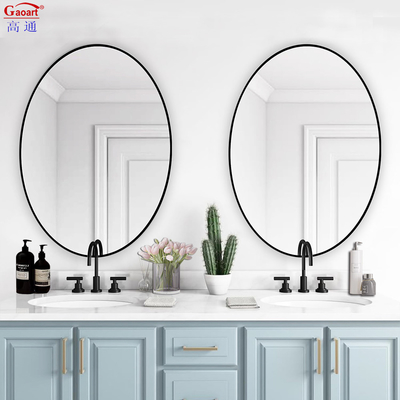 Espejo con marco asequible y elegante para diseño de interiores y decoración del hogar moderno