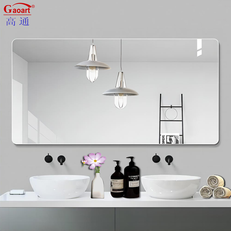 Espejo de baño de estilo moderno para decoración de baño sencilla de alta moda