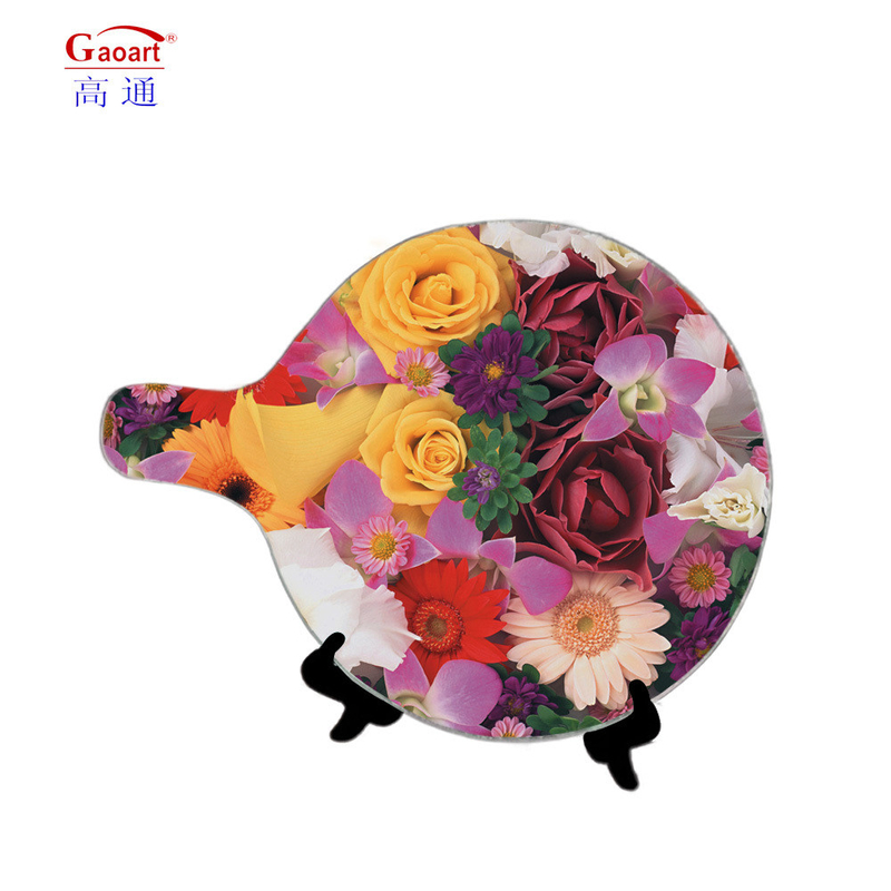 Tabla de corte de vidrio templado de 4 mm de color personalizado para el hogar y la cocina en diseño clásico