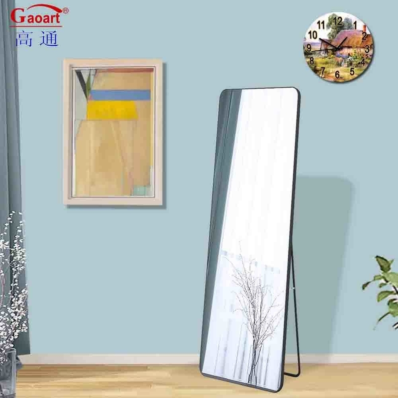 Espejo de pared grande para decoración del hogar Largo baño de lujo boda Espejo de longitud completa