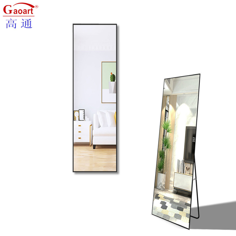 Estilo de diseño contemporáneo Gran tamaño Espejo de pared oval para decoración del dormitorio