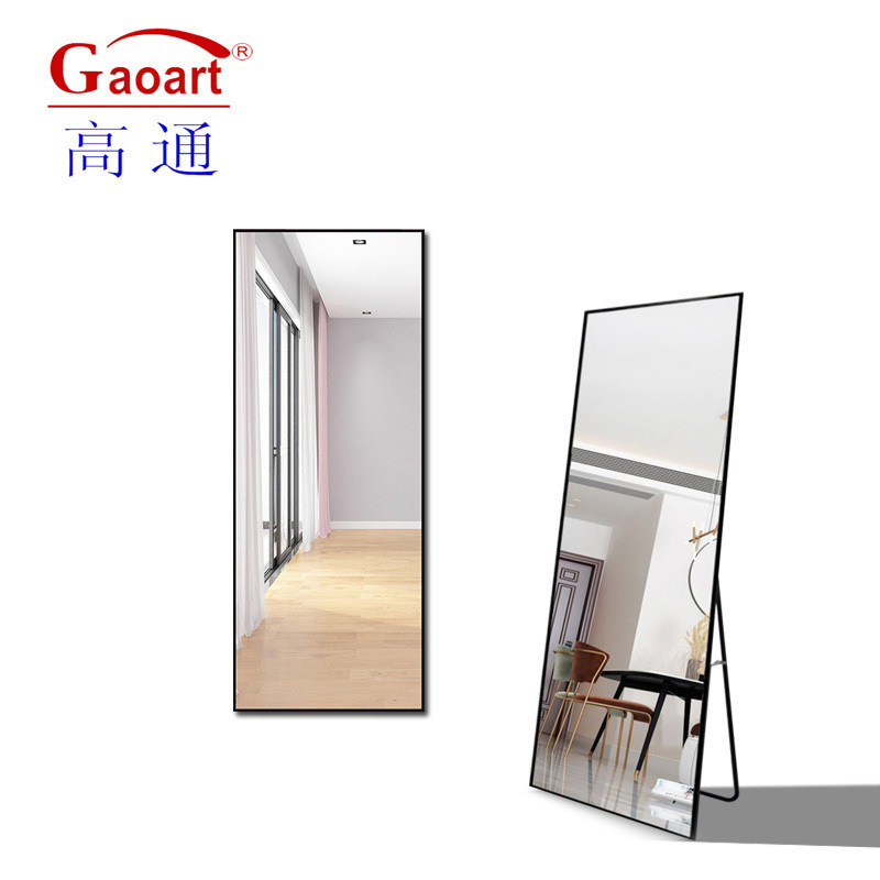 Estilo de diseño contemporáneo piso espejo de gran tamaño arco grande longitud completa para la decoración del hogar