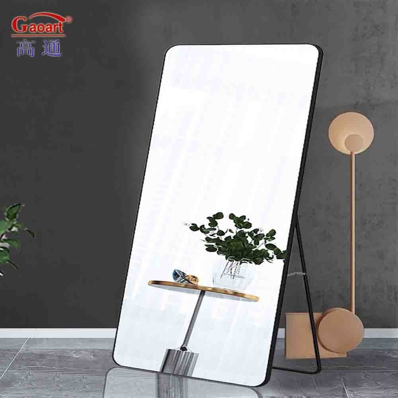 Espejo de baño de vidrio de gran tamaño contemporáneo para adhesivos de moda extra