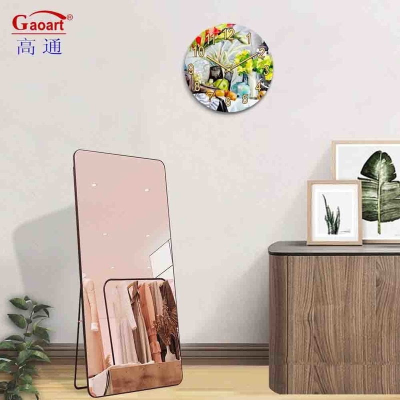 Diseño contemporáneo Espejo de piso de longitud completa Perfecto para casa Baño Decoración de la casa