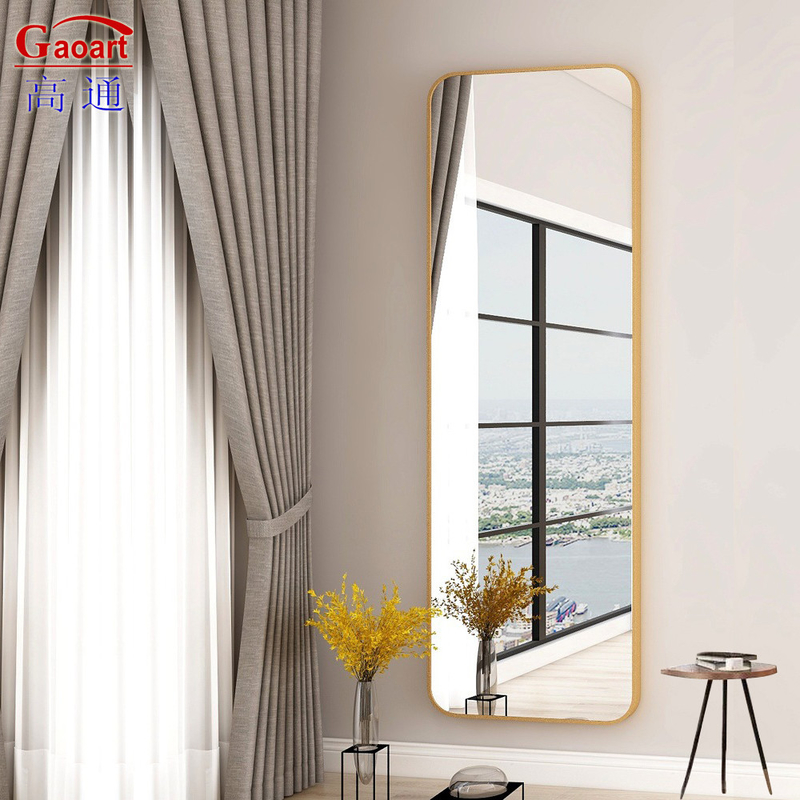 Artesanía de la pared del marco de aleación de aluminio para el estilo moderno Decoración de la plaza de entrada en oro y plata
