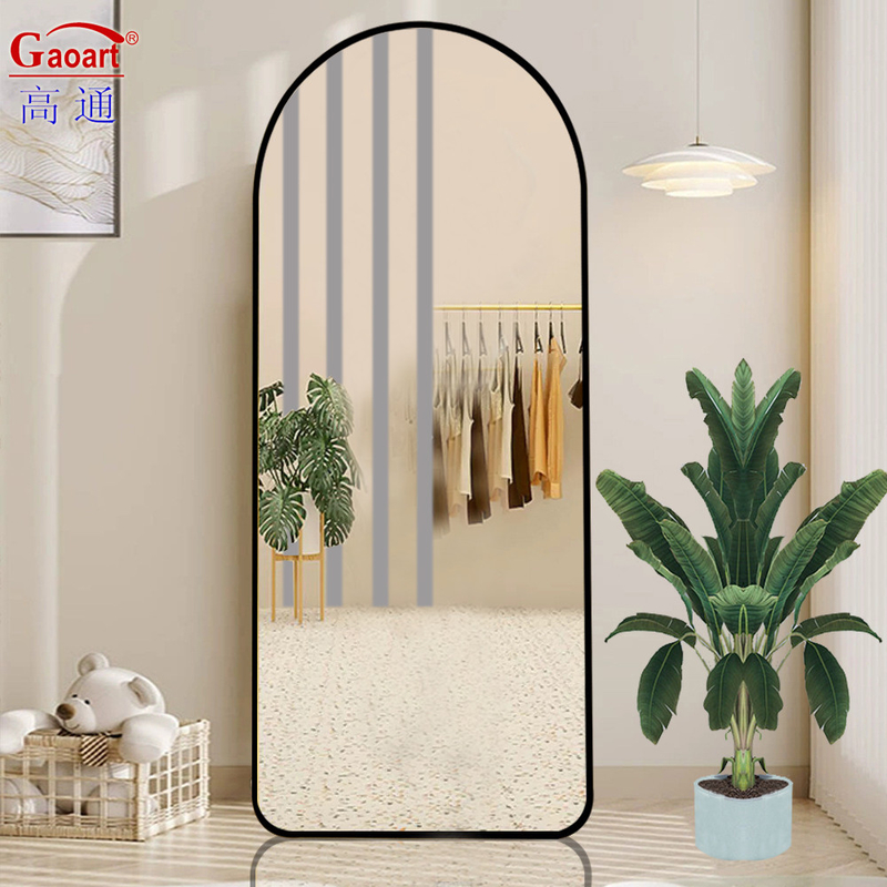 Tamaño personalizado Espejo de belleza para sala de estar Sala de dormir Salón Hotel Entrada Casa Decoración