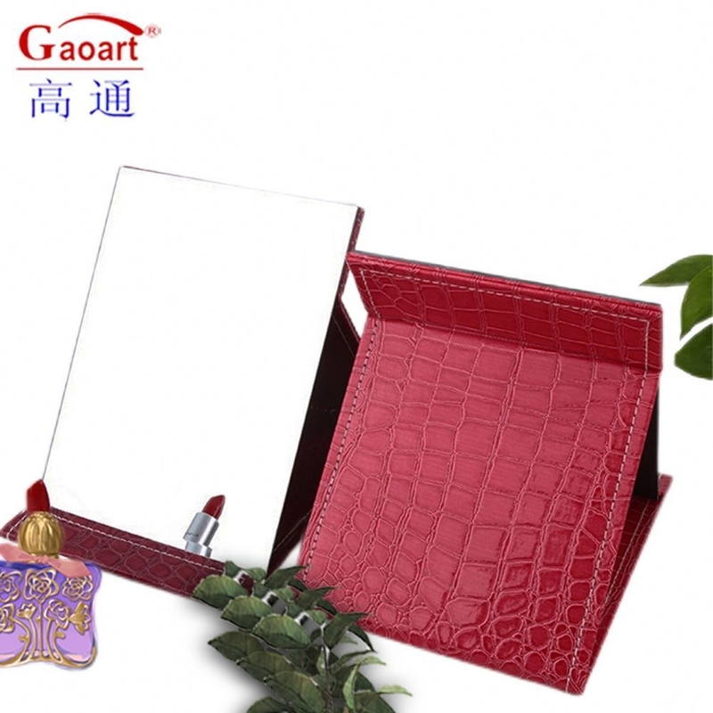 Espejo cosmético pequeño redondo lindo pequeño espejo mini maquillaje compacto bolsillo poco viaje