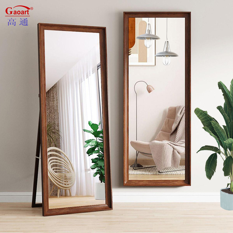 Salón de estar Antiguo Oro Vintage Arco Baño Inodoro Decoración del hogar Espejo de marco de plástico