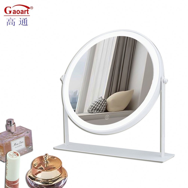 Niña Compacta Dama de vestidor de la mesa cosmética con espejo de luz LED Ideal y decoración del hogar