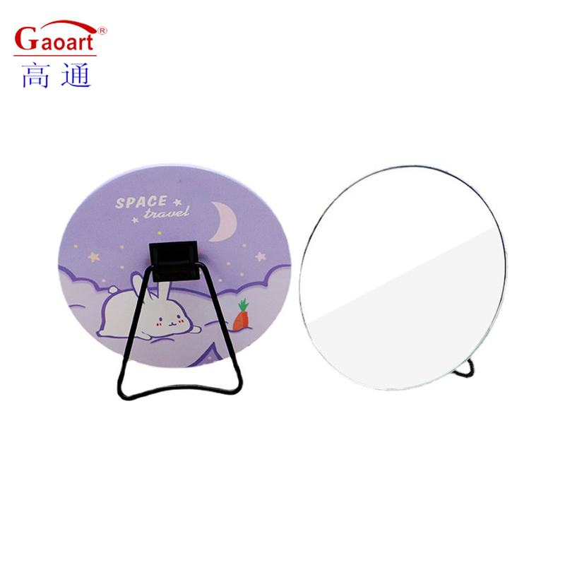 Mini espejo en forma de corazón para decoración de casa personalizada de moda y diseño ajustable