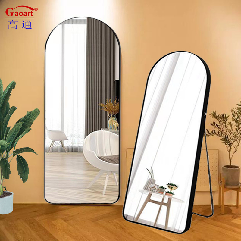 Espejo de calcomanía grande para salón y baño Pared Barbero Estancia de baño Decoración de la casa