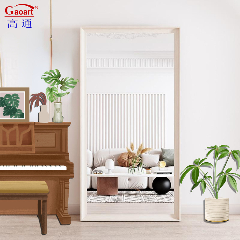 Decoración Vintage de todos los días Marco de plástico Espejo ideal para el salón de todos los días