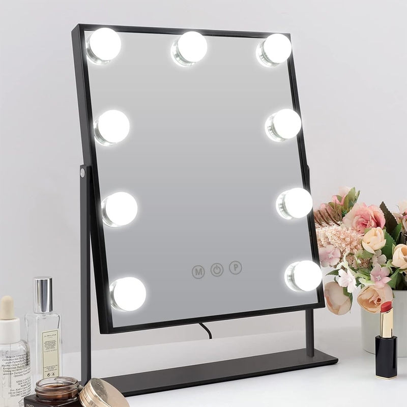 Obtenga la iluminación perfecta para su rutina de belleza Hollywood Mirror Compra ahora