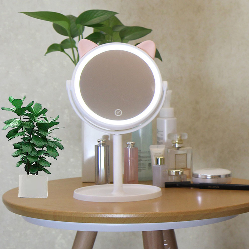 Obtenga la iluminación perfecta para su maquillaje con nuestro espejo de maquillaje avanzado